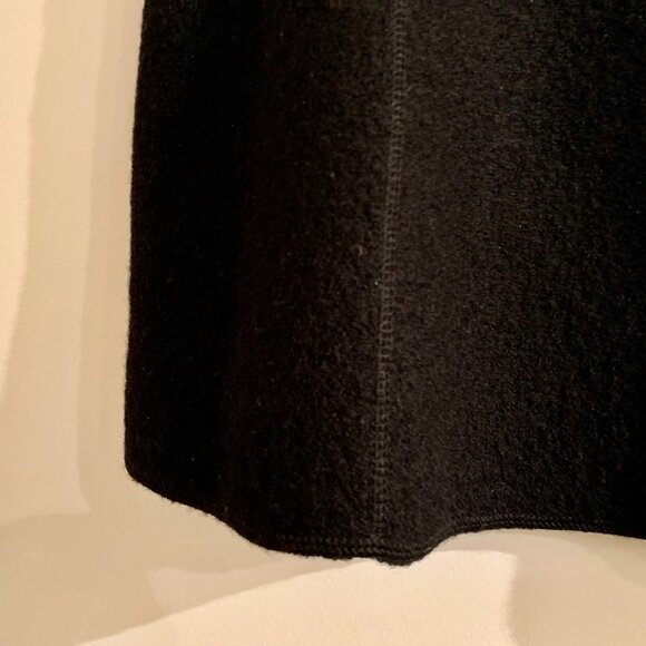 Black A line mini skirt - Picture 3 of 6